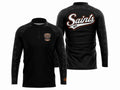 Saints Quarter Zip Long Sleeve Pullover