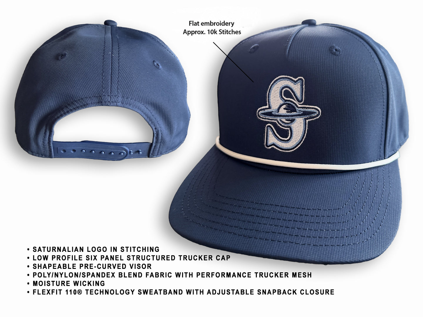 Saturnalian Snapback Cap